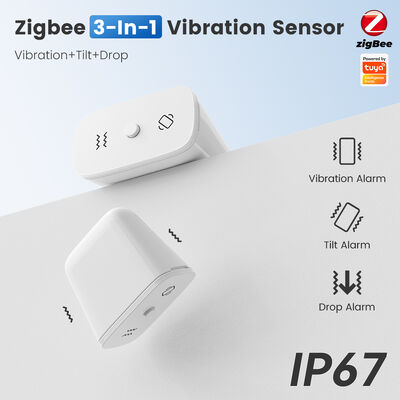 Tuya Zigbee 3in1 Smart Sensor mit Vibration, Tilt und Drop Alarmen, IP67 Schutz und Echtzeit-Erkennung über die Whole-Home Smart App