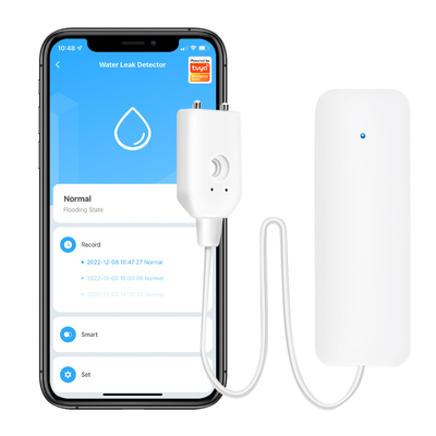 Guter Preis Tuya Smart Wifi Wasserleckensensor Überschwemmungsdetektor Smart life APP Benachrichtigung Alarm Heimsicherheit Online