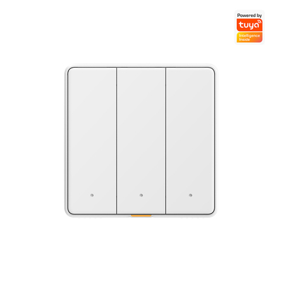 Guter Preis Tuya WIFI RF433 Smart Wall Light Button Push Switch 110-250v ohne neutrale Draht Single Fire Timing Voice App Tmall Genie, Alexa, Google Home Online