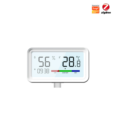 Guter Preis Tuya ZigBee Wireless Hygrometer und Thermometer Sensor           Fernüberwachung, App-Steuerung, Alexa & Google Home Kompatibel Online