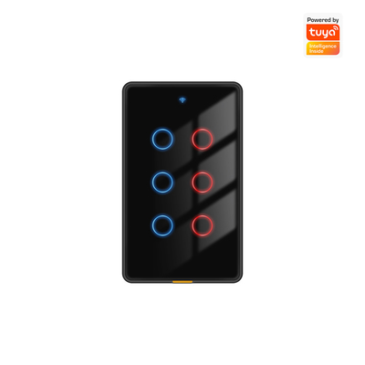 Guter Preis Tuya Smart WiFi 6 Gang Light Switch ohne neutrale Kabel, Timing, Sprachsteuerung, RF433, Alexa und Google Home kompatibel Online