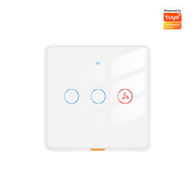 Guter Preis Tuya Ventilator Schalter Timer Steuerung Stimme Keine neutrale Draht erforderlich Wand Smart WiFi RF433 und Anhänger Licht Schalter Online