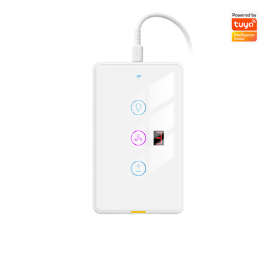 Guter Preis Tuya WiFi Fan Light Switch Typ C mit Timer und Sprachsteuerung, kompatibel mit Alexa und Google Home für Smart Home Automation Online